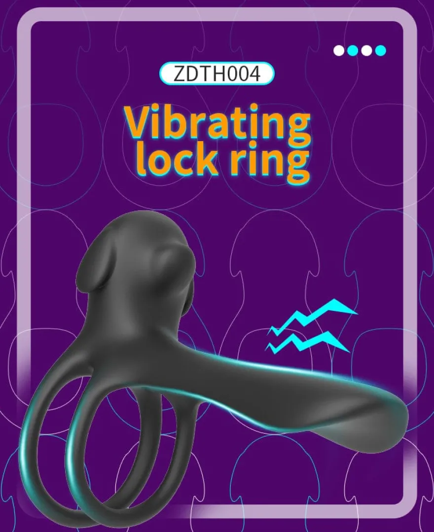 marielove Penisring mit Vibration und Fernbedienung