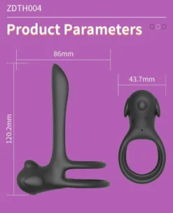 marielove Penisring mit Vibration und Fernbedienung