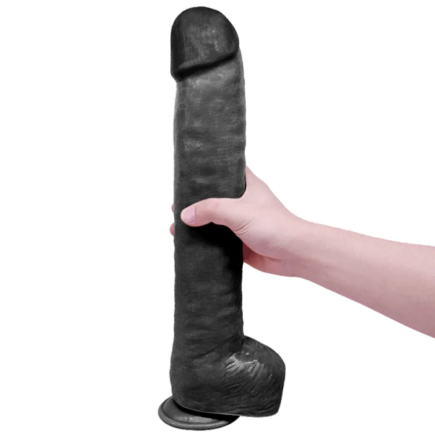 marielove realistischer 41cm Saugnapfdildo mit Hoden