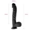 marielove Riesendildo Black Beauty 33cm