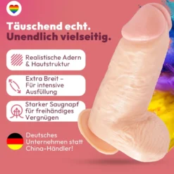 marielove Saugnapfdildo Dicker 27cm Dildo 1,1kg
