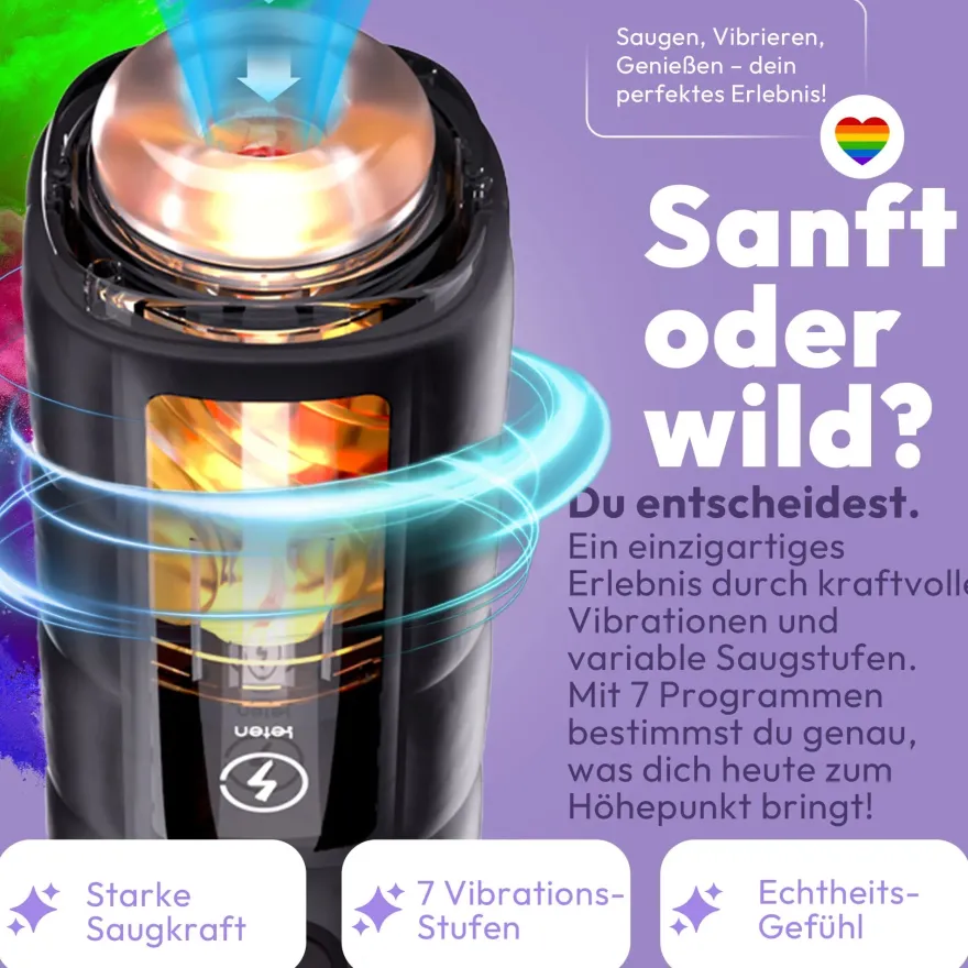 Neue Leten 2026 Elektrischer Masturbator Blowjob