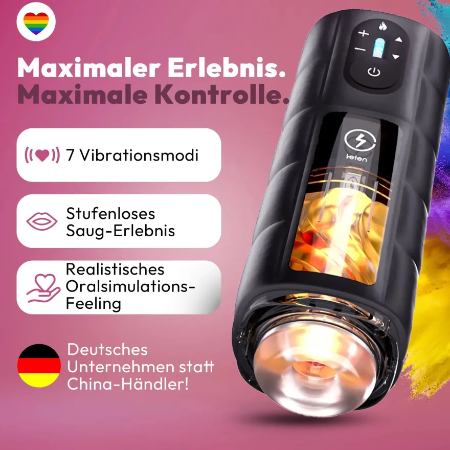 Neue Leten 2026 Elektrischer Masturbator Blowjob