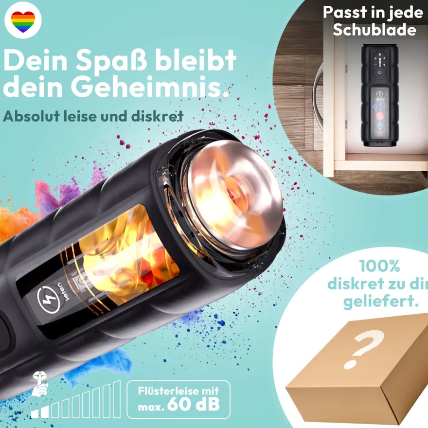 Neue Leten 2026 Elektrischer Masturbator Blowjob