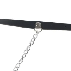 PU Leder Bondage Harness Slip mit Kette SM Panty Strap verstellbar