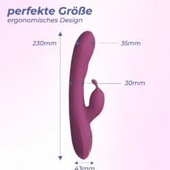 Tracy's Dog Alpha 3in1 Premium G-Punkt-Saug- und Rabbit-Vibrator für Frauen