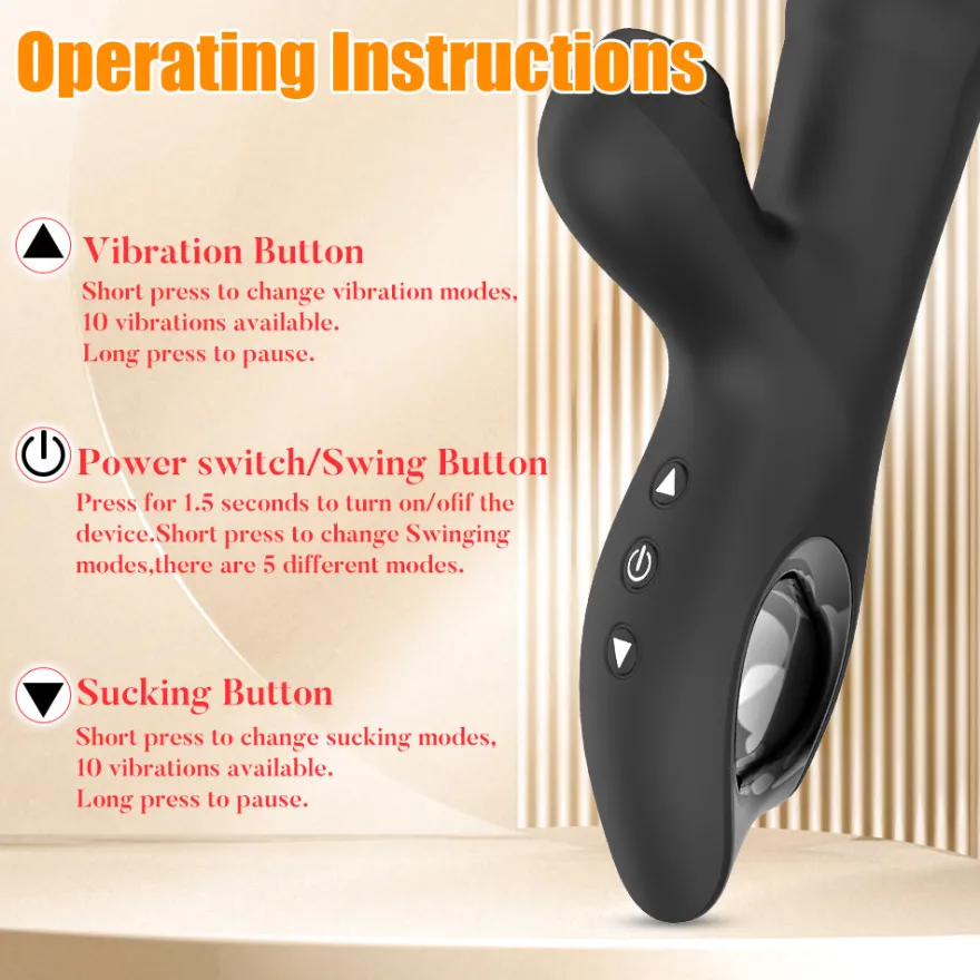 Vibrator Stimulation Klitoris Vagina GM-419