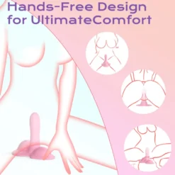 Vibrator Stimulation Klitoris Vagina GM-563 Rosa