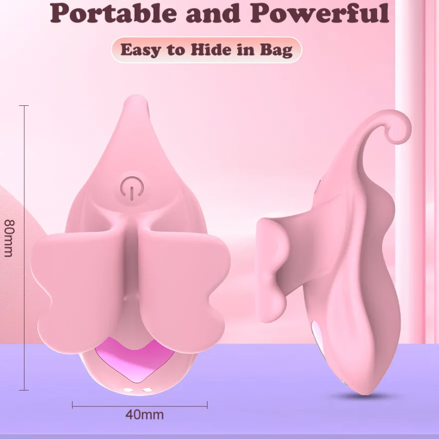 Vibrator Stimulation Klitoris Vagina GM-517 Rosa