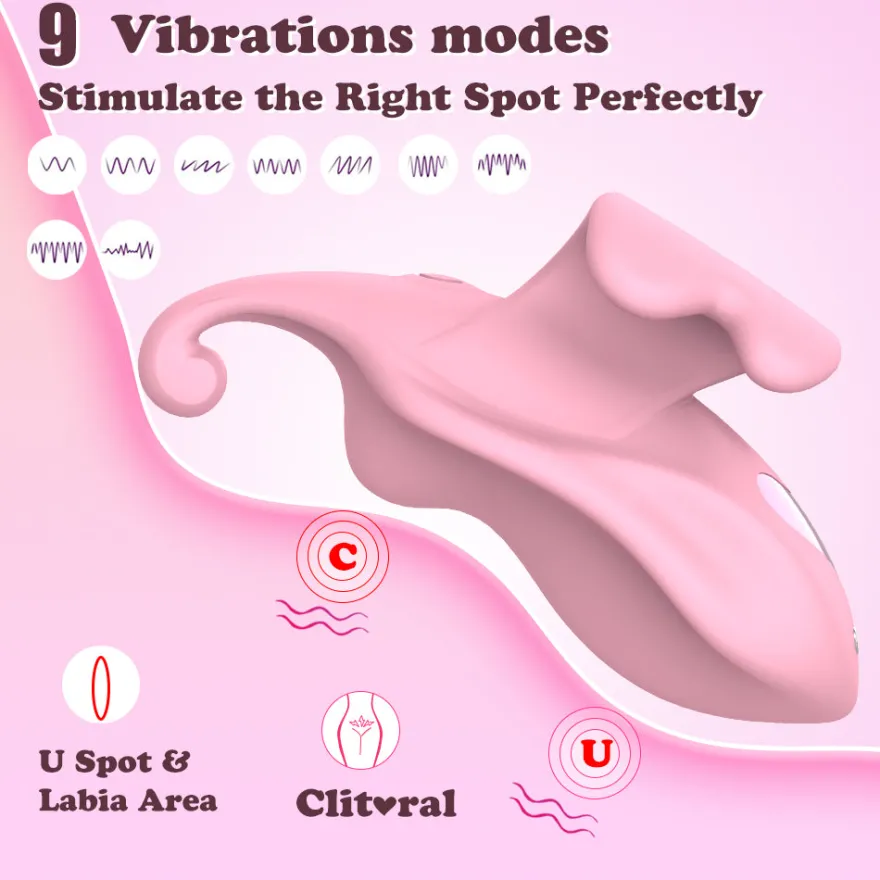 Vibrator Stimulation Klitoris Vagina GM-517 Rosa