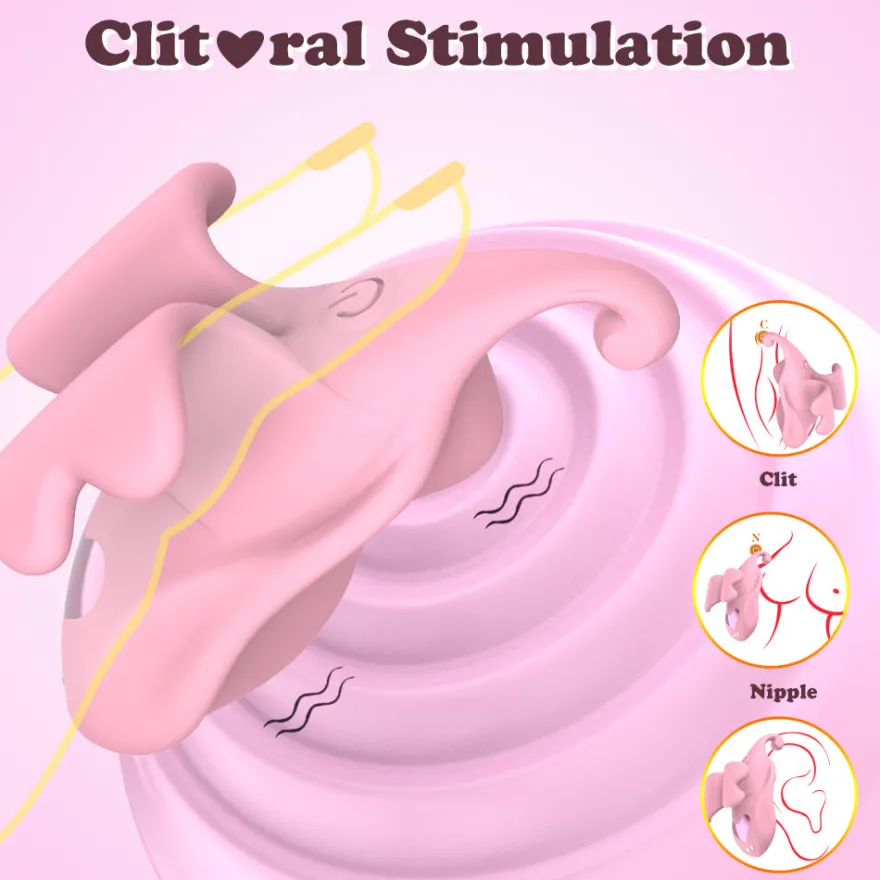 Vibrator Stimulation Klitoris Vagina GM-517 Rosa