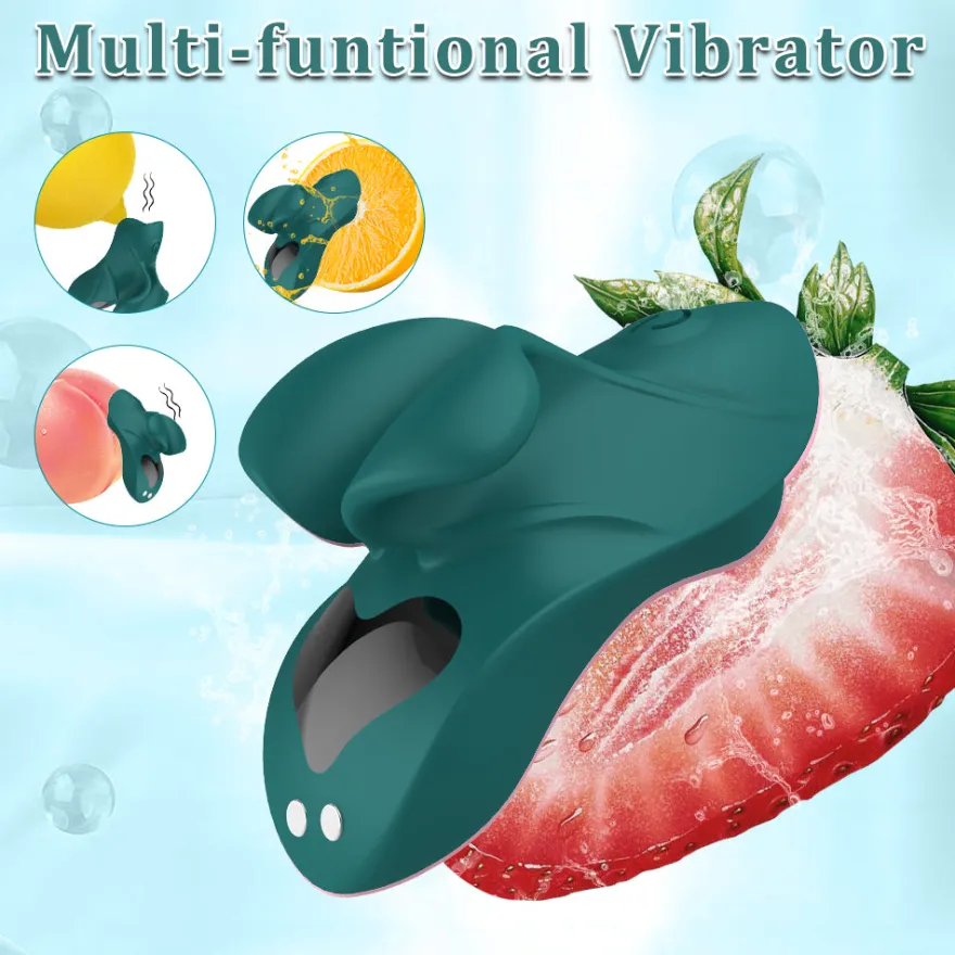 Vibrator Stimulation Klitoris Wasserdicht USB GM-479 Grün