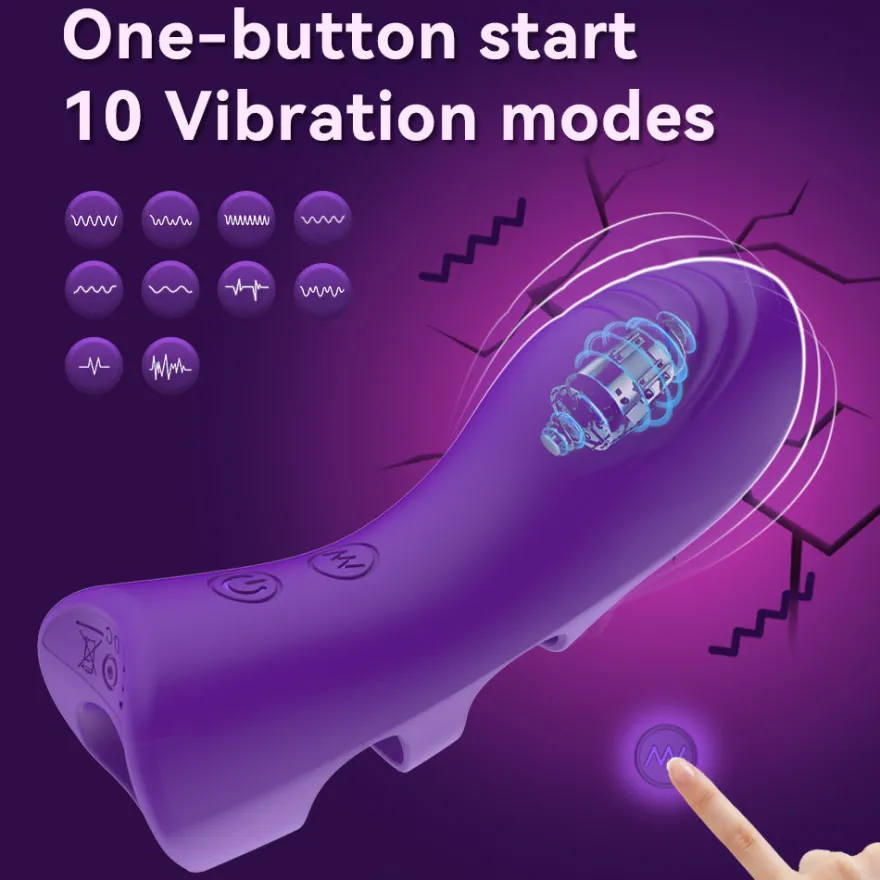 Vibrator Stimulation Klitoris Wasserdicht USB GM-262 Lila