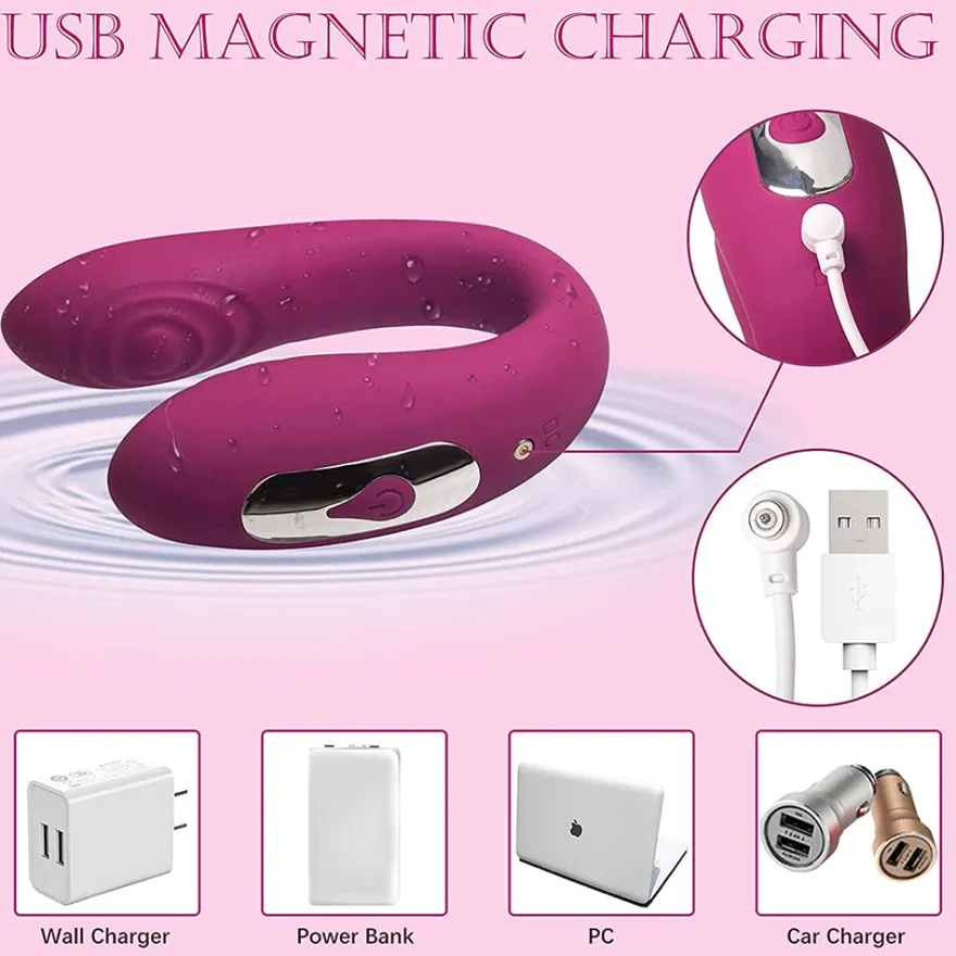 Vibrator Stimulation Klitoris Wasserdicht USB GM-307 Pink