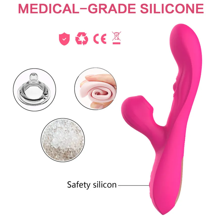 Vibrator Stimulation Klitoris Wasserdicht USB GM-323 Pink