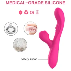 Vibrator Stimulation Klitoris Wasserdicht USB GM-323 Rosa