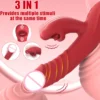 Vibrator Stimulation Klitoris Wasserdicht USB GM-510 Rot