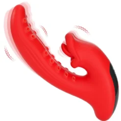 Vibrator Stimulation Klitoris Wasserdicht USB GM-565 Rot