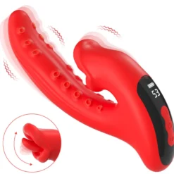 Vibrator Stimulation Klitoris Wasserdicht USB GM-565 Rot