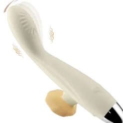 Vibrator Stimulation Klitoris Wasserdicht USB GM-559 Weiß