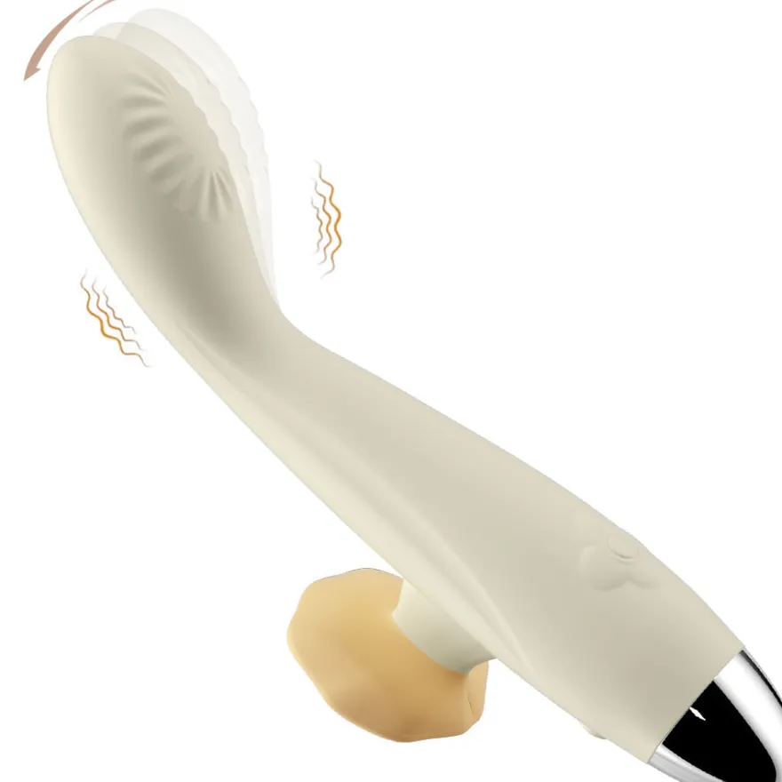 Vibrator Stimulation Klitoris Wasserdicht USB GM-559 Weiß