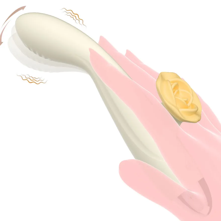 Vibrator Stimulation Klitoris Wasserdicht USB GM-559 Weiß