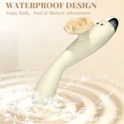 Vibrator Stimulation Klitoris Wasserdicht USB GM-559 Weiß