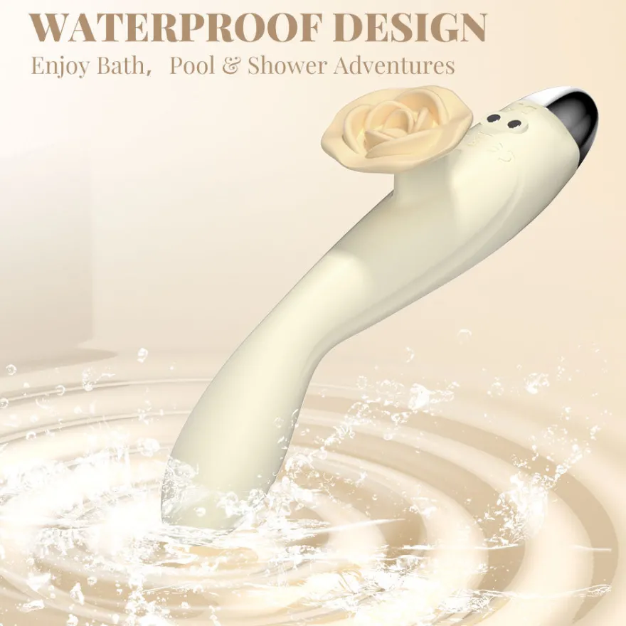 Vibrator Stimulation Klitoris Wasserdicht USB GM-559 Weiß