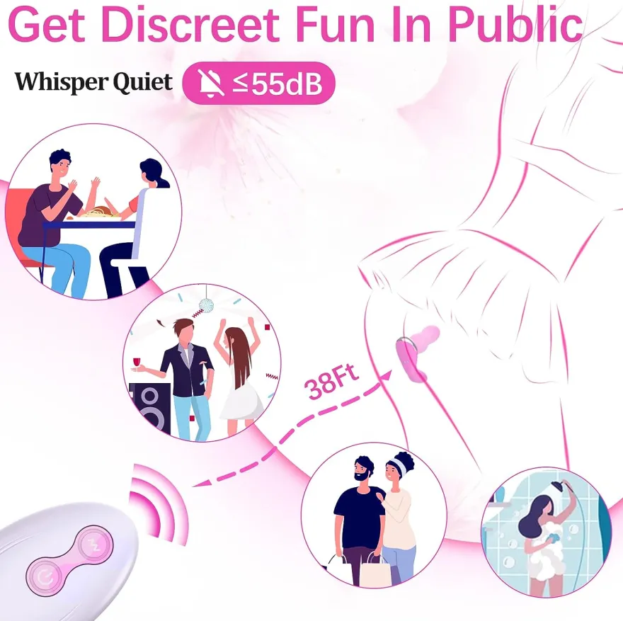 Vibro Ei Vibrator mit App Steuerung Smartphone GM-322